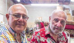 Verne and Ken Tocker of H&R Fabrics